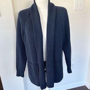 Haven Well-Within Navy Organic Cotton Sweater M